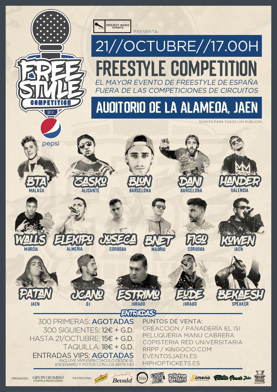 Freestyle Competition Batalla Rap Jaén 24h