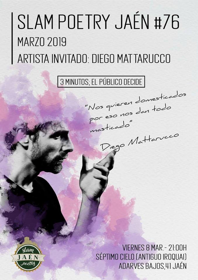 Poetry Slam Jaén 76 diego mattarucco Jaén 24h