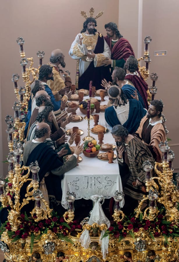 la santa cena jaen24h semana santa en jaen