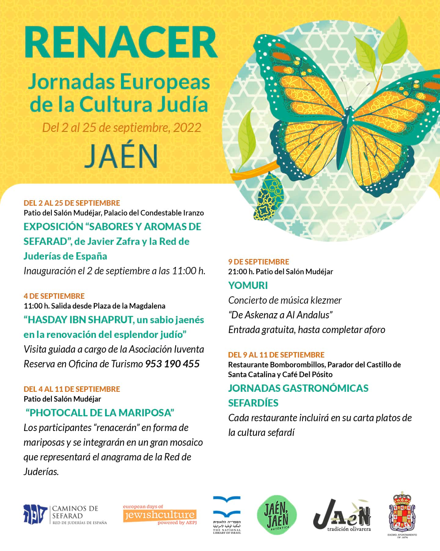 Renacer. Jornadas Europeas de la Cultura Judía