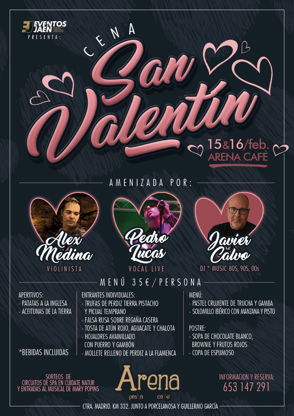 San Valentín en jaen 24h