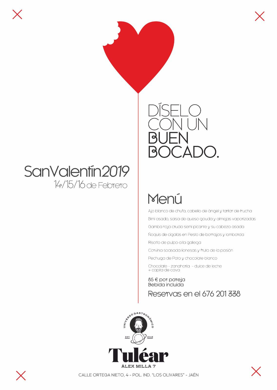 San Valentín en jaen 24h