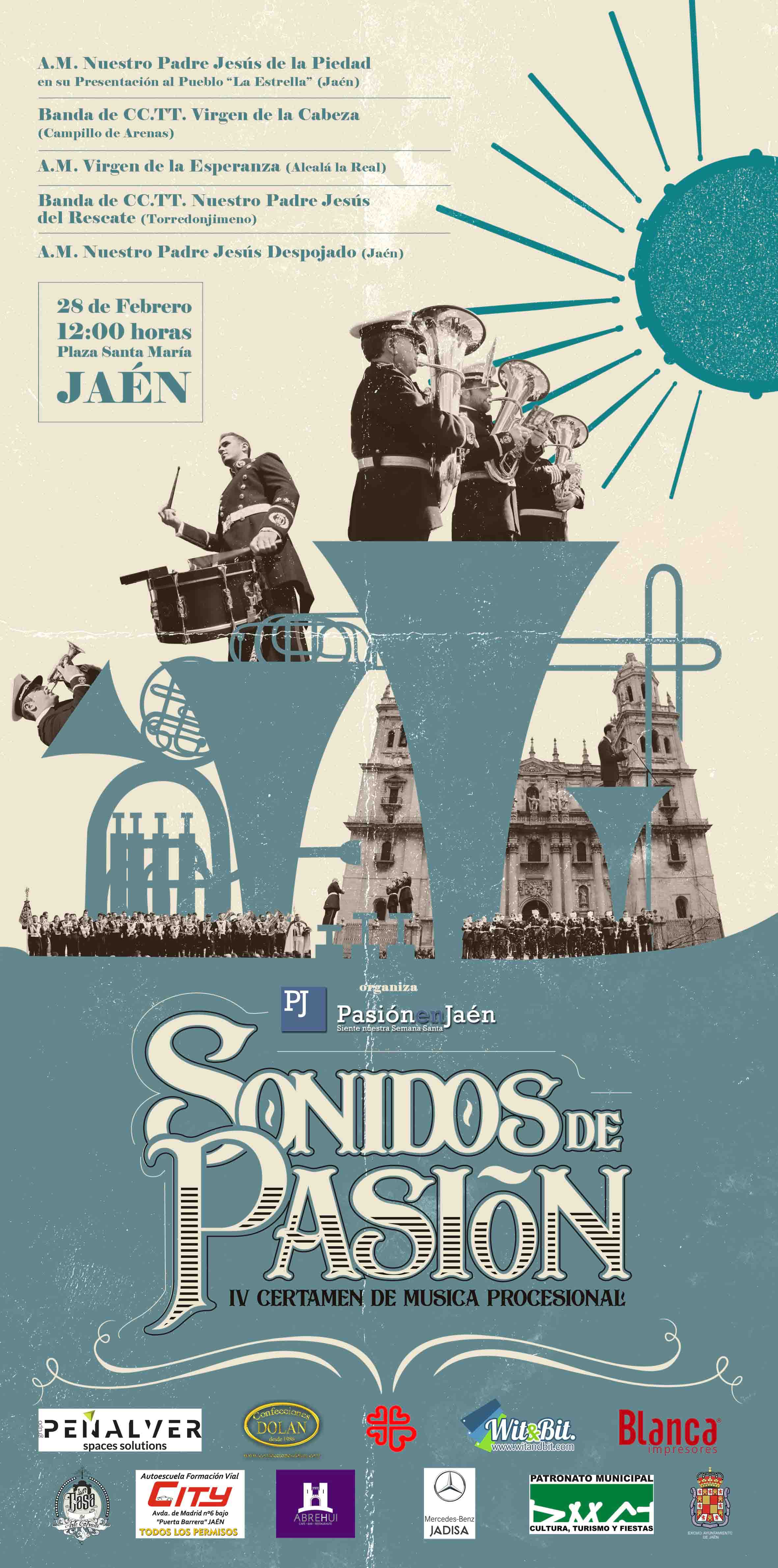 IV Certámen de música procesional. Sonidos de Pasión Jaén 24h