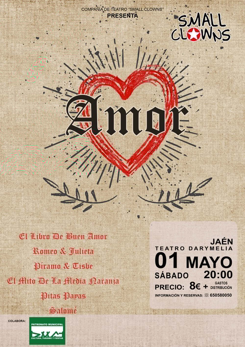 Teatro. Amor