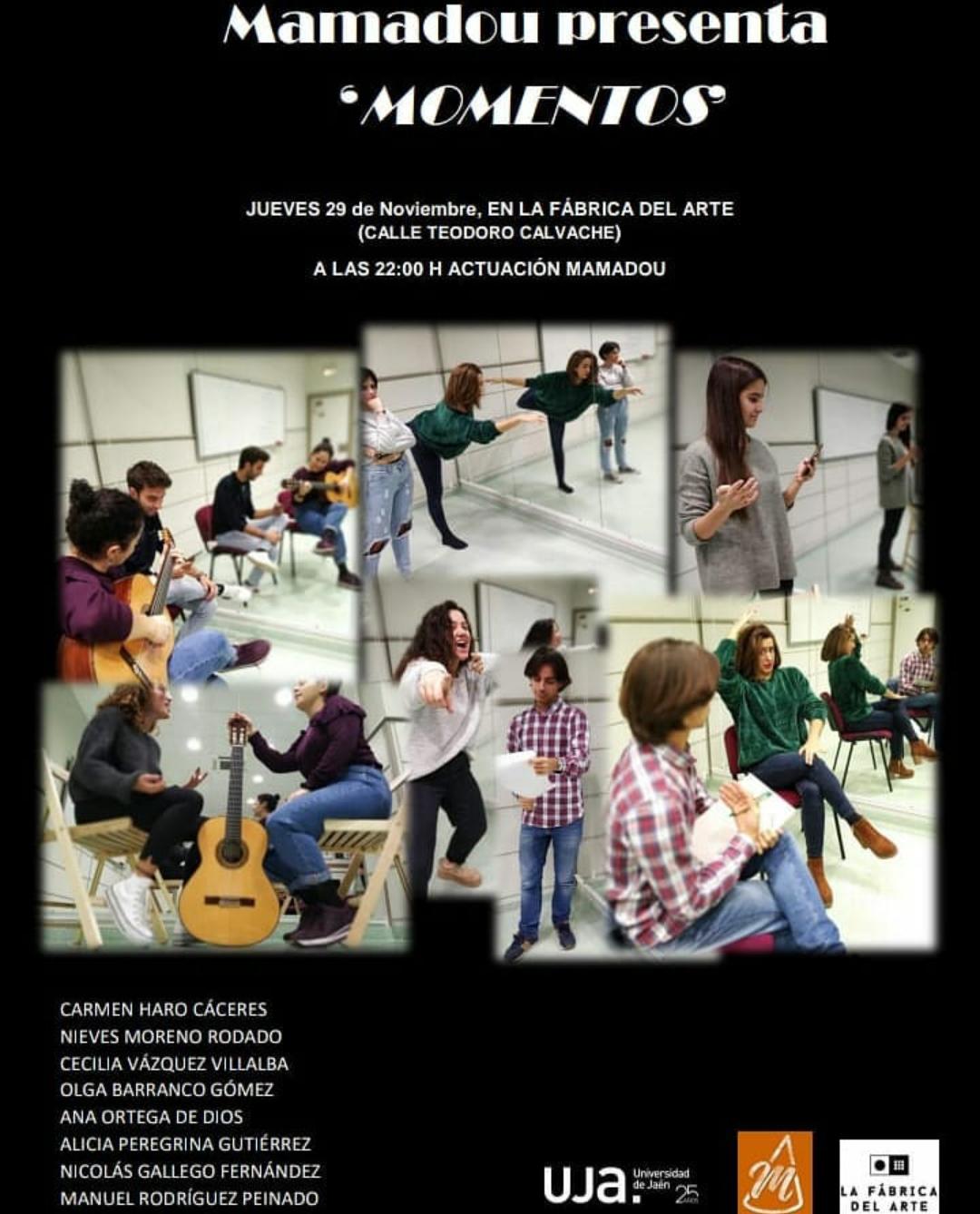 Mamadou Teatro Momentos Jaén 24h