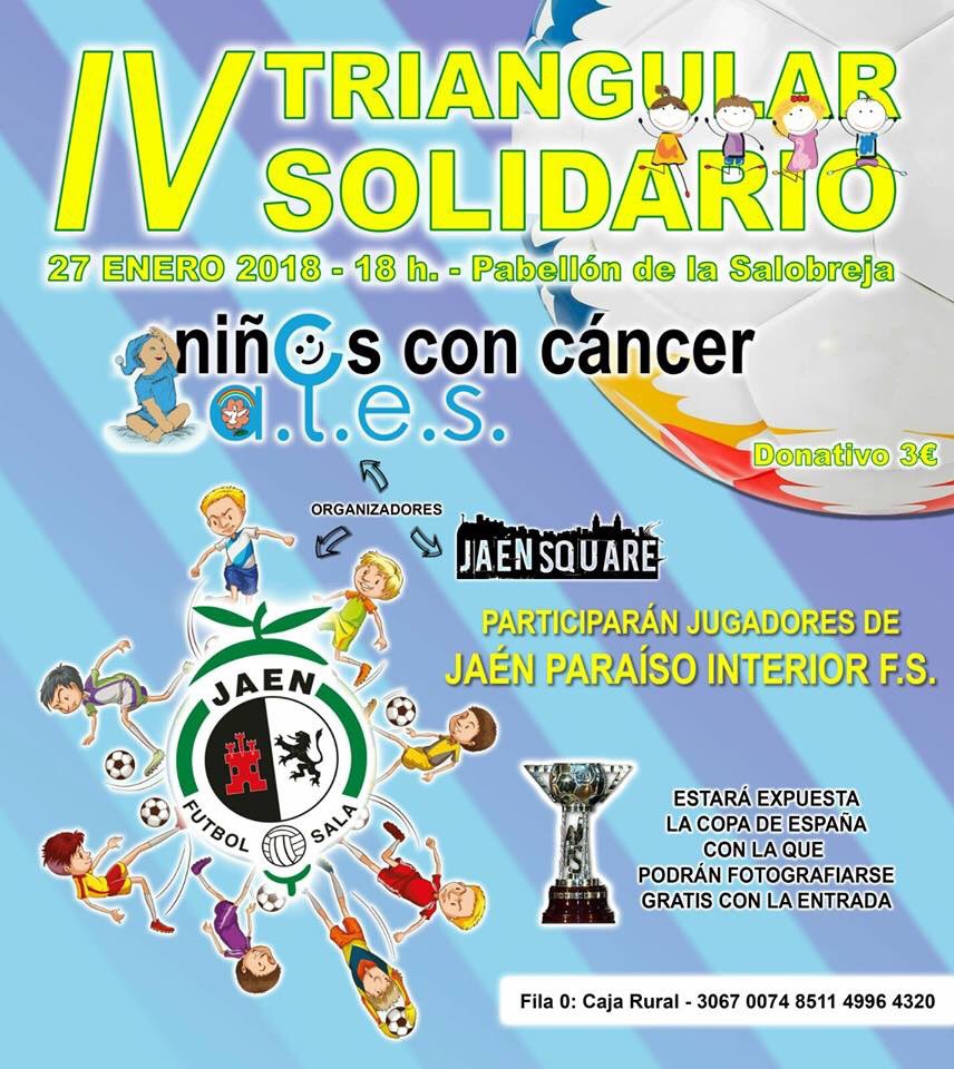 IV Triangular Solidario para los niños con cáncer Jaén 24h
