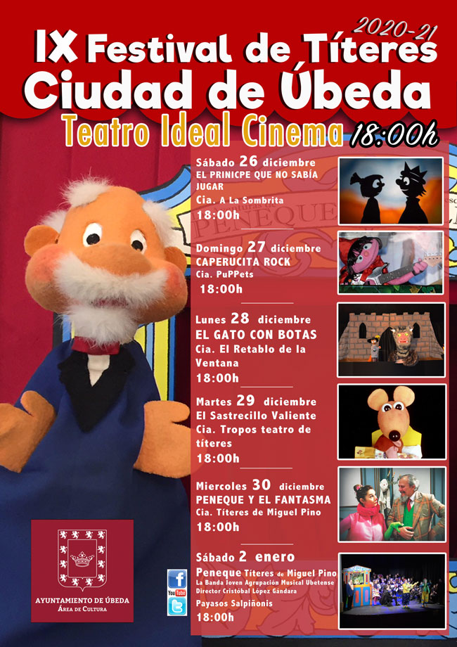 Teatro. IX Festival de Títeres "Ciudad de Úbeda"