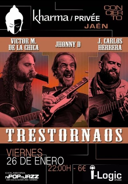 Concierto Trestornaos en Sala Kharma Jaén Jaén24h