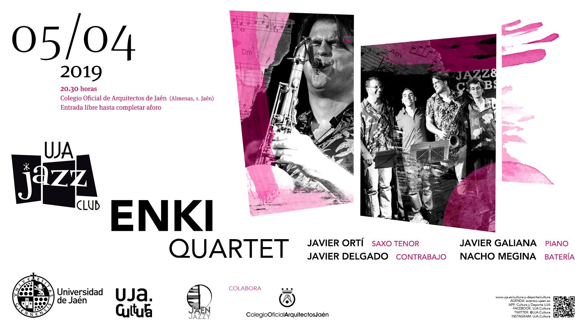 Concierto. Enki Quartet Jaén 24h