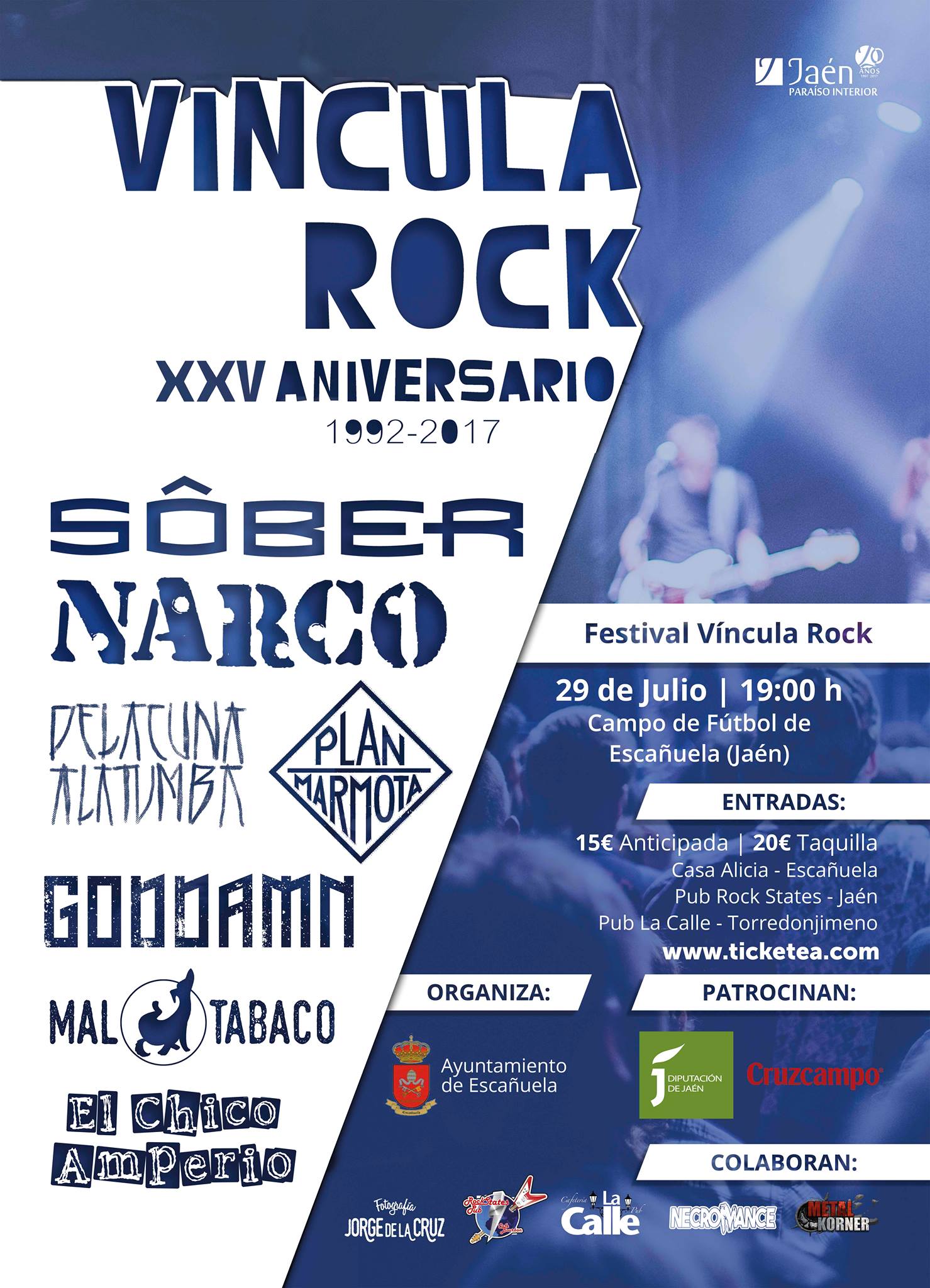 Festival Víncula Rock Jaén 24h