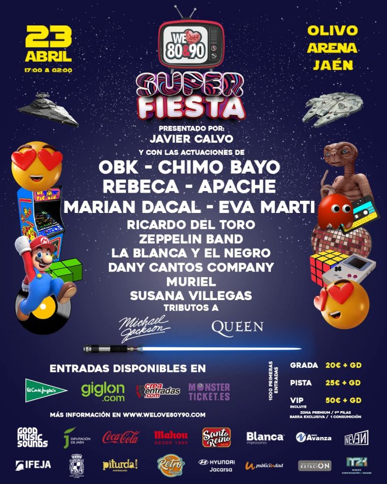 Super Fiesta We Love 80&90 jaen24h