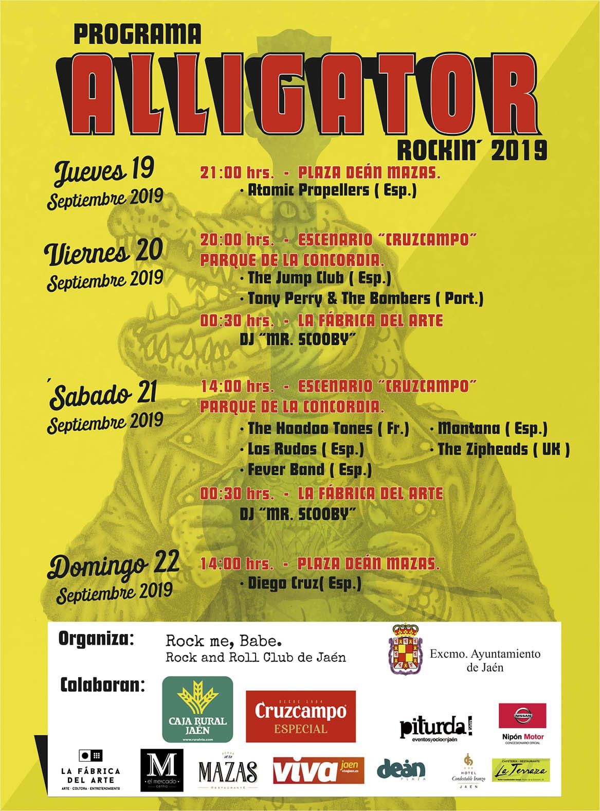 Programación Alligator Rockin 2019