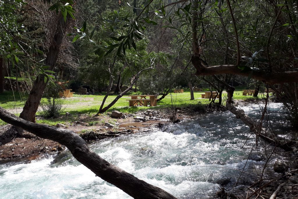 Área Recreativa del río Cuadros en Bedmar jaen24h
