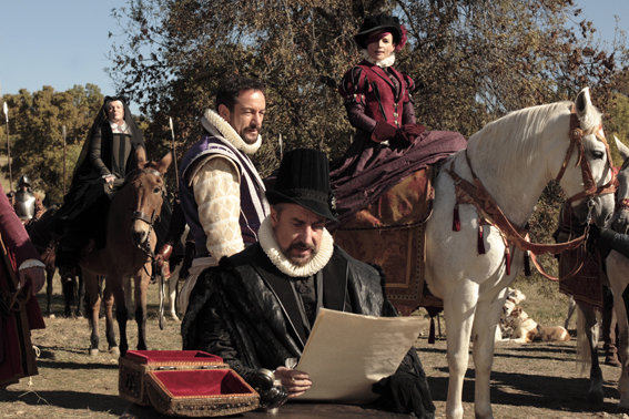 Escena de la película la conjura del escorial en Cazorla Jaén 24h