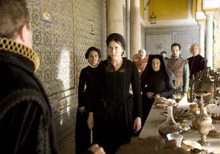 Escena de la película Rosa y Negro en Baeza Jaén 24h