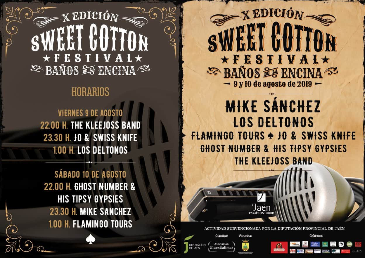 Horarios Festival Sweet Cotton Baños de la Encina