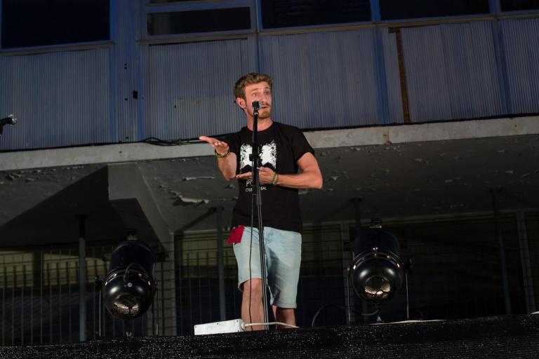 Jose Flores ganador poetry slam Jaén 24h