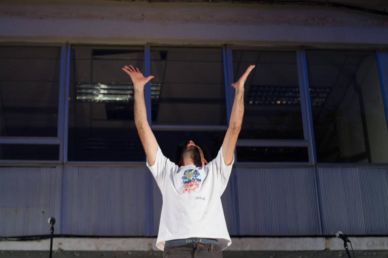 Jose Flores ganador poetry slam Jaén 24h