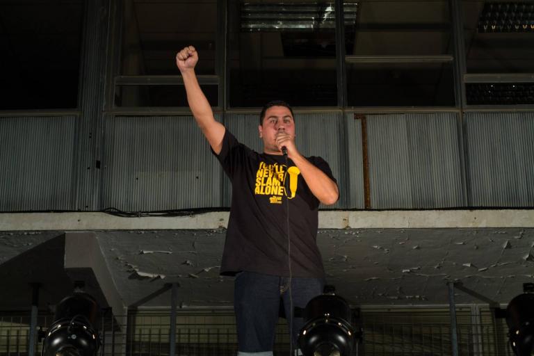 Jose Flores ganador poetry slam Jaén 24h