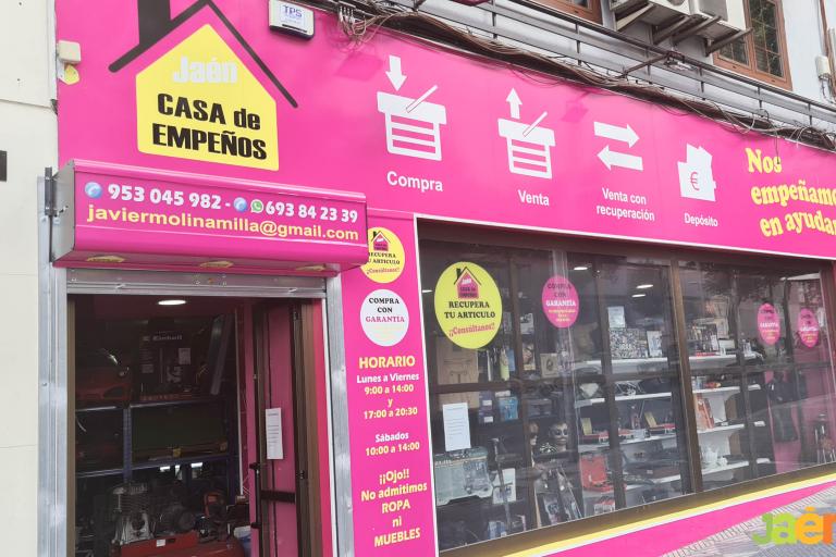 compra venta casa de empeños Jaén