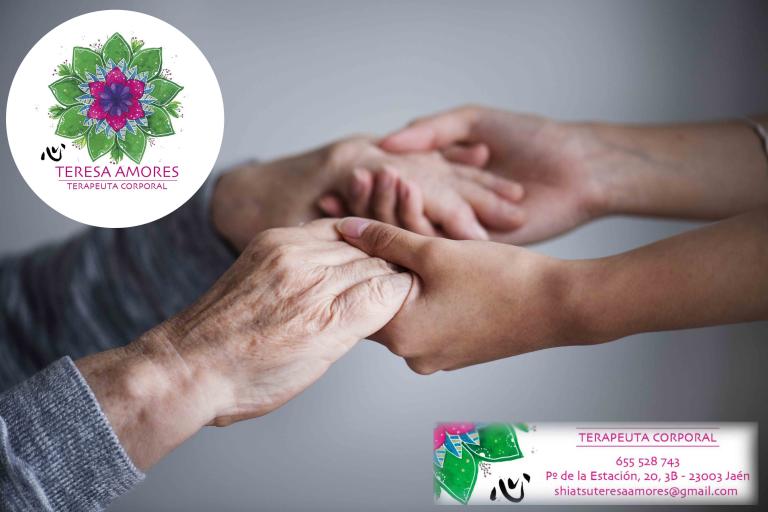 Ayuda emocional corporal física masaje en Jaén