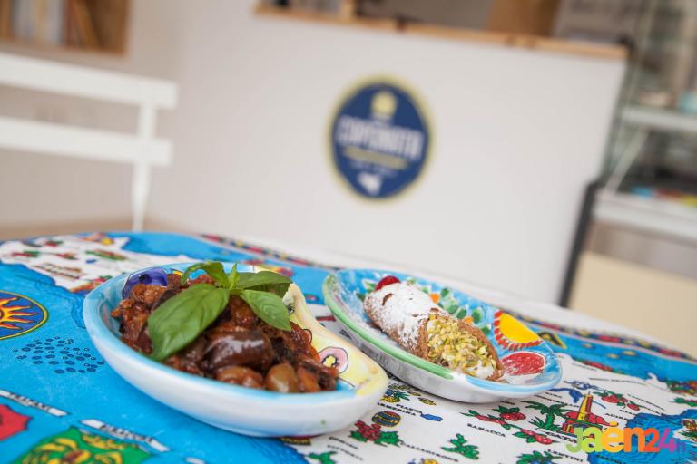 Caponata Comida italiana para llevar Jaén Jaen24h