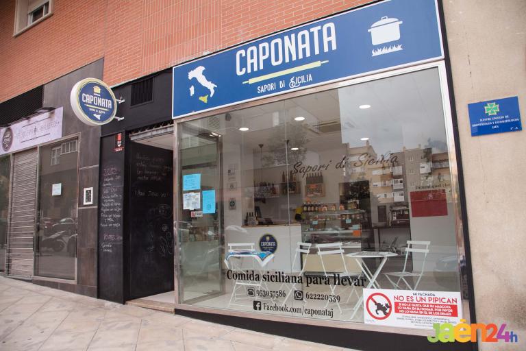 Caponata Comida italiana para llevar Jaén Jaen24h