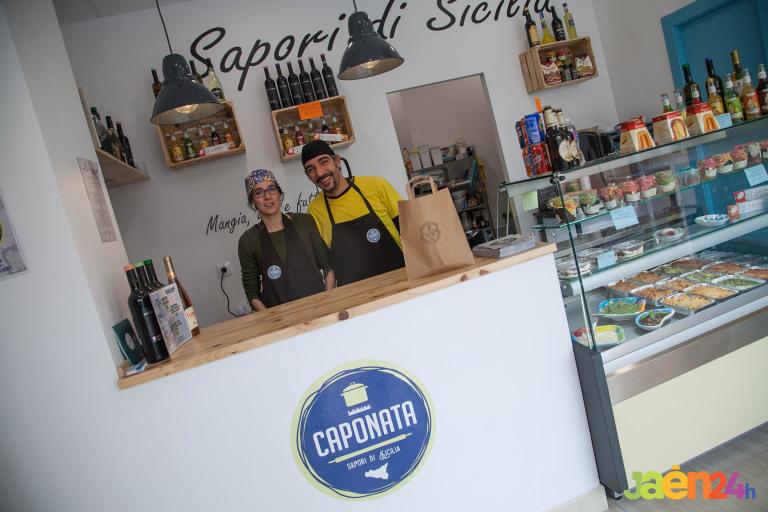 Caponata Comida italiana para llevar Jaén Jaen24h