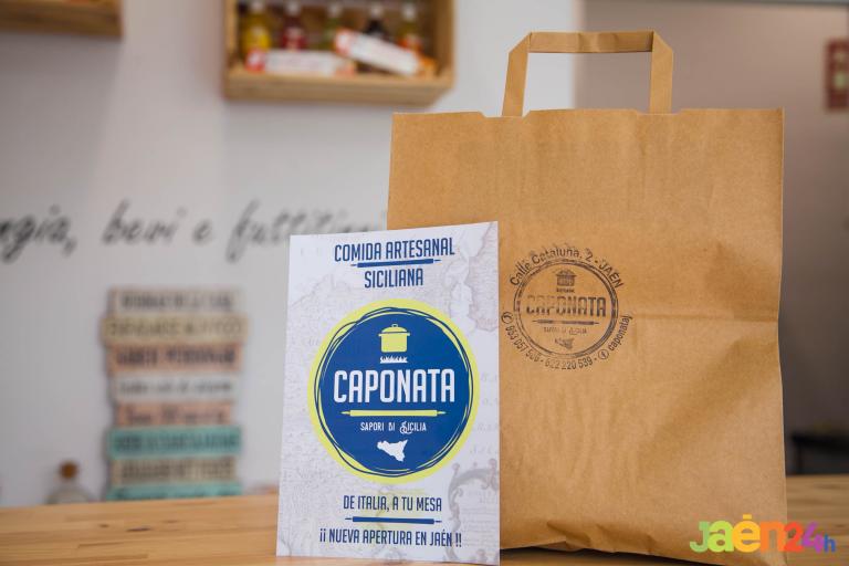 Caponata Comida italiana para llevar Jaén Jaen24h