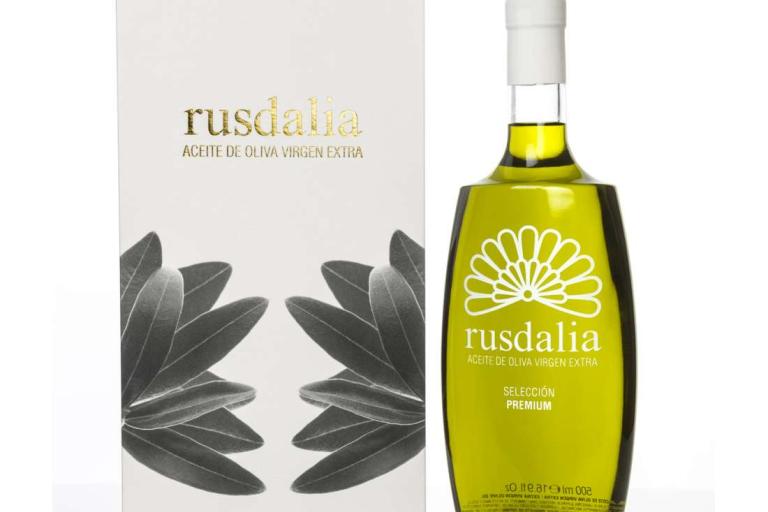 Estuche aceite de oliva virgen extra premium Rusdalia 200 ml 2021